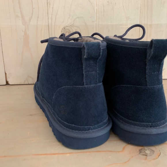 ugg neumel new navy chukka boots new - Picture 4 of 7